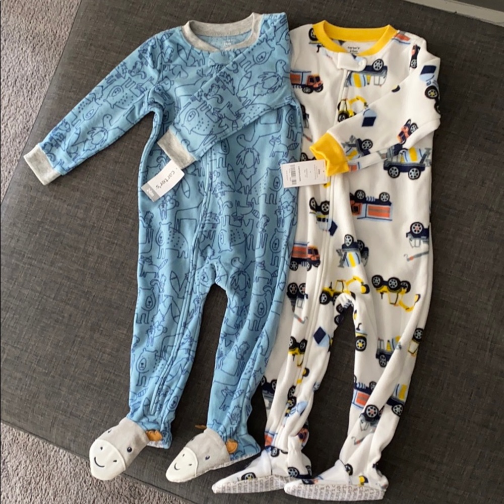 Carters fleece pajamas